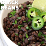 Chipotle black beans recipe