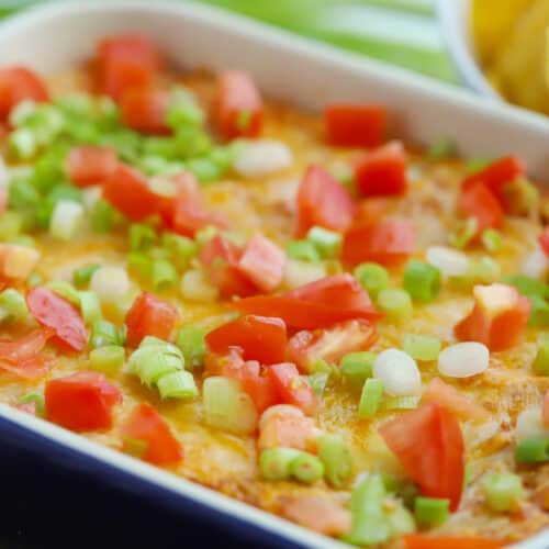 Cheesy Bean Dip Recipe - The Carefree Kitchen
