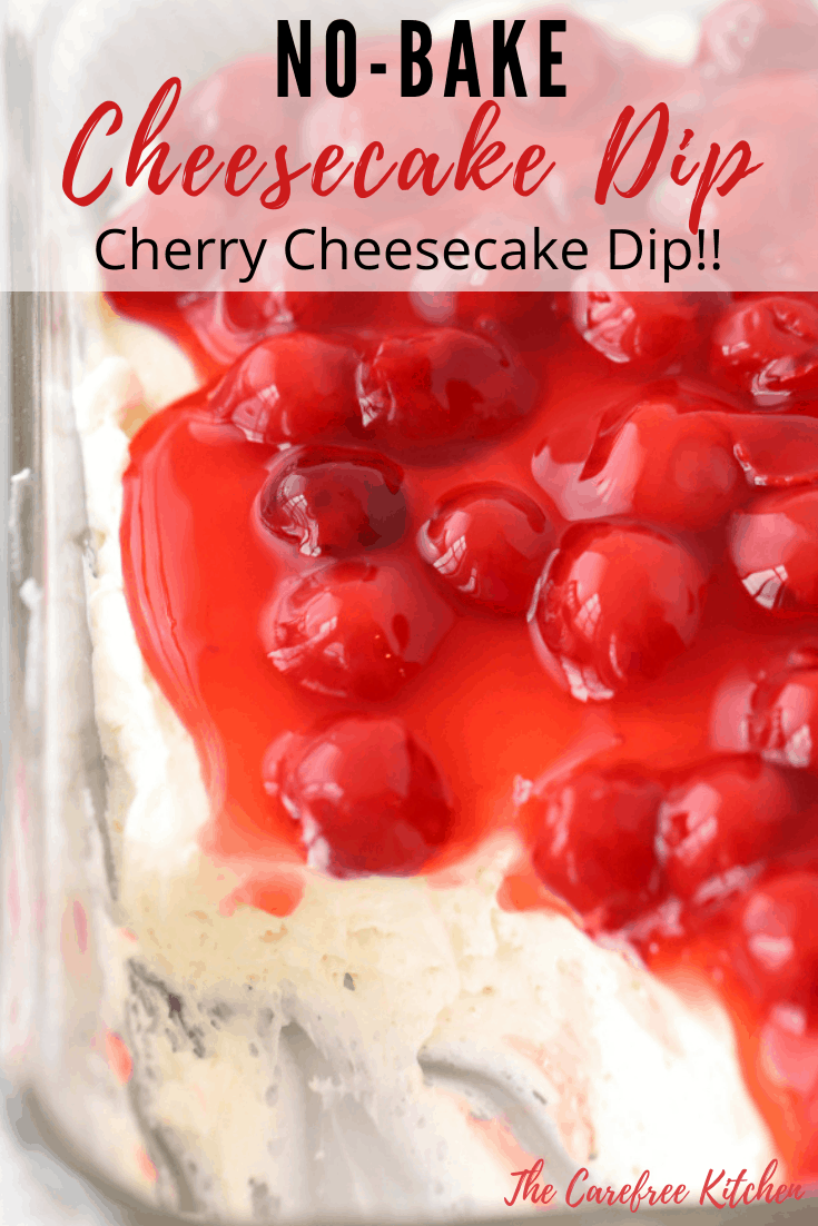 cherry cheese cake dip recipe