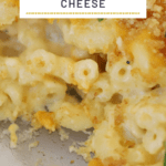 how to make baked mac and cheese, easy side dish recipe.