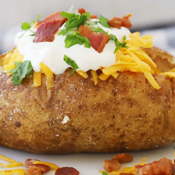 The Best Baked Potato Recipe - The Carefree Kitchen