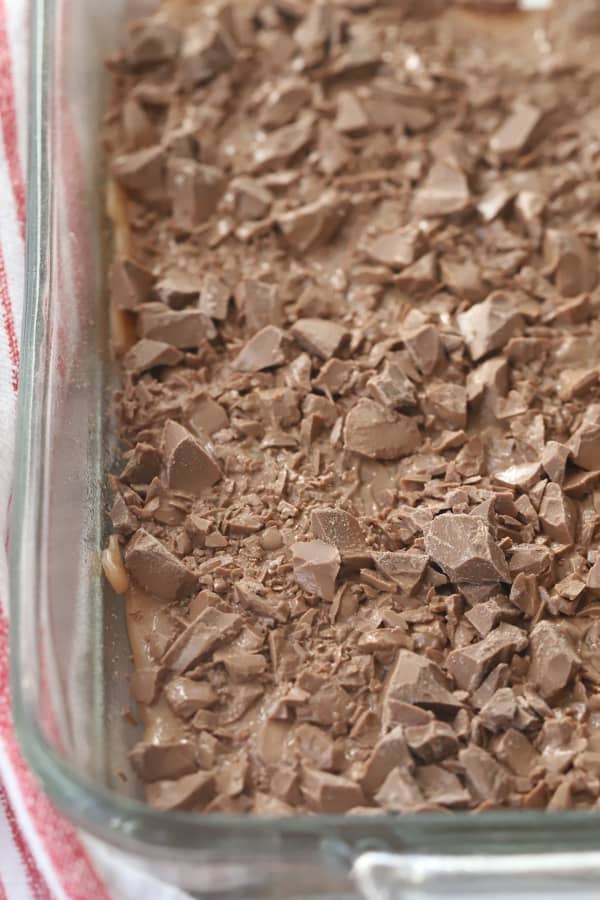 chocolate on top of english toffee recipe