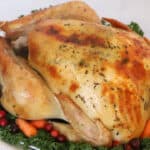 roasted turkey recipe with herb butter
