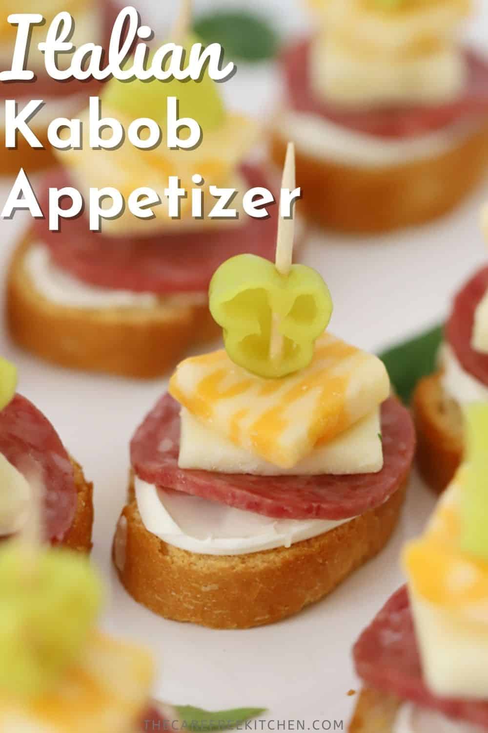 Italian Mini Kebab Appetizers The Carefree Kitchen