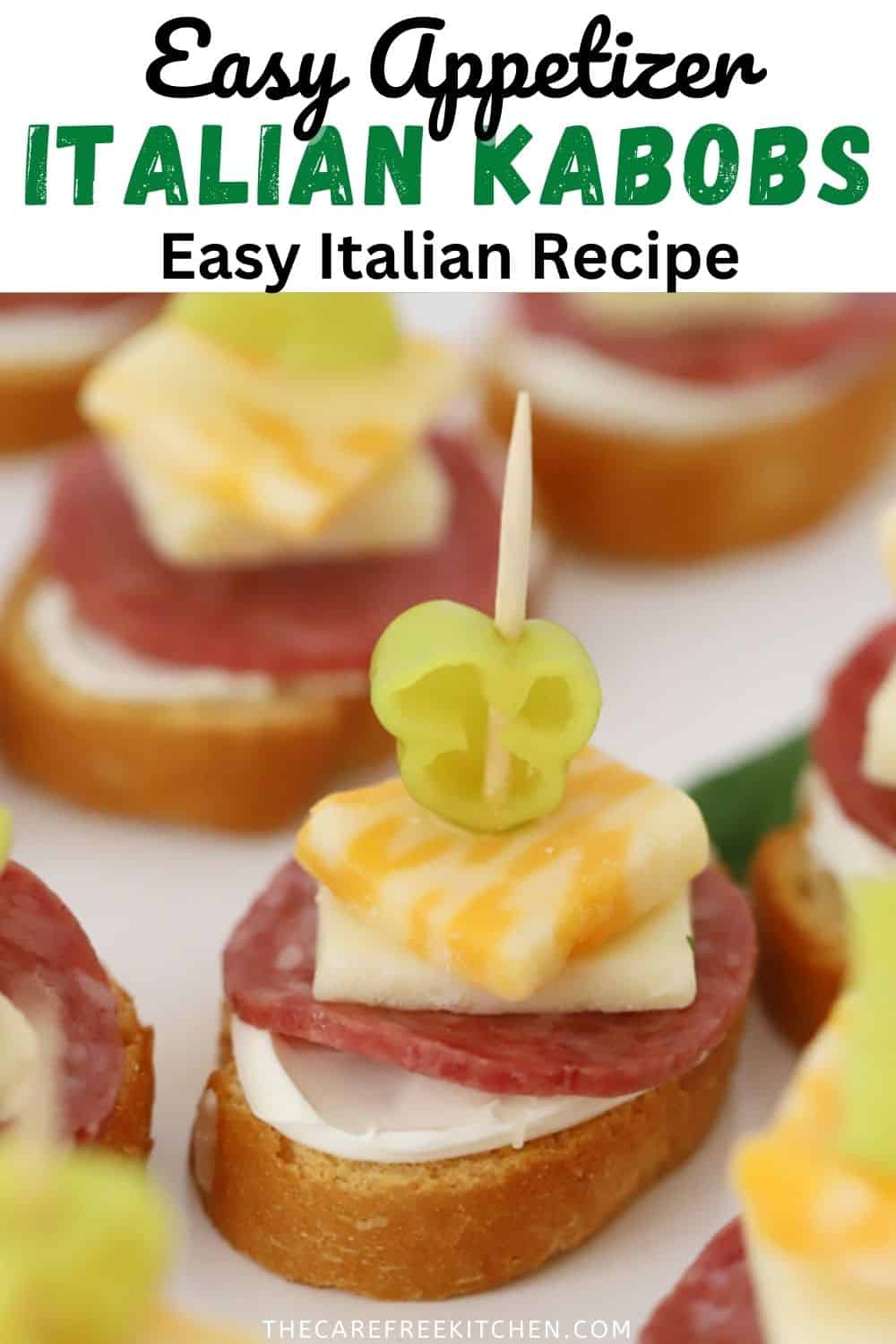 Italian Mini Kebab Appetizers The Carefree Kitchen