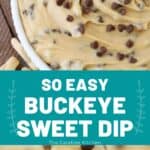 easy buckeye dip recipe, buckeye dip recipe with cream cheese