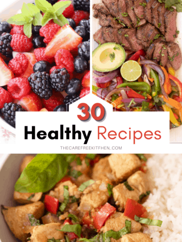 A collection of healthy recipes