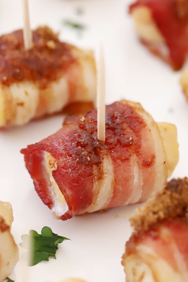 bacon wrapped chicken bites