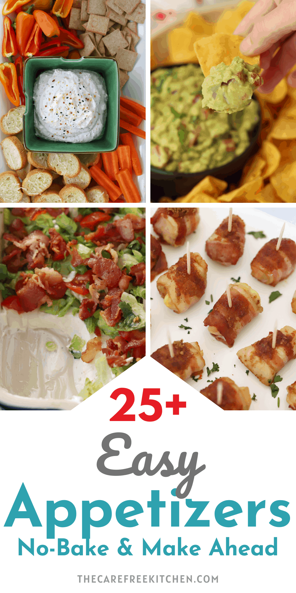 Best Easy Appetizers Recipes - The Carefree Kitchen