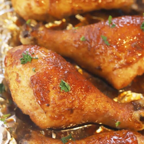 Honey Soy Chicken Drumsticks Recipe - The Carefree Kitchen