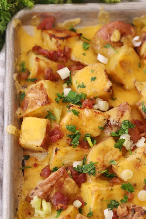 Cheesy Ranch Potatoes - The Carefree Kitchen