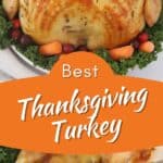 how to make the best thanksgiving turkey, roast turkey herbs instuructions.