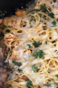 Easy Slow Cooker Tuscan Chicken - The Carefree Kitchen
