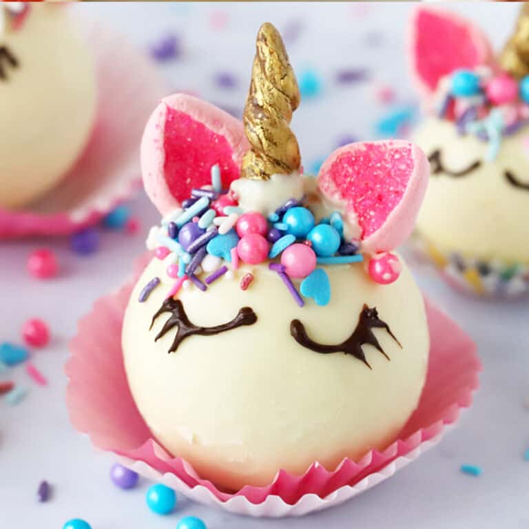 unicorn hot chocolate bomb recipe