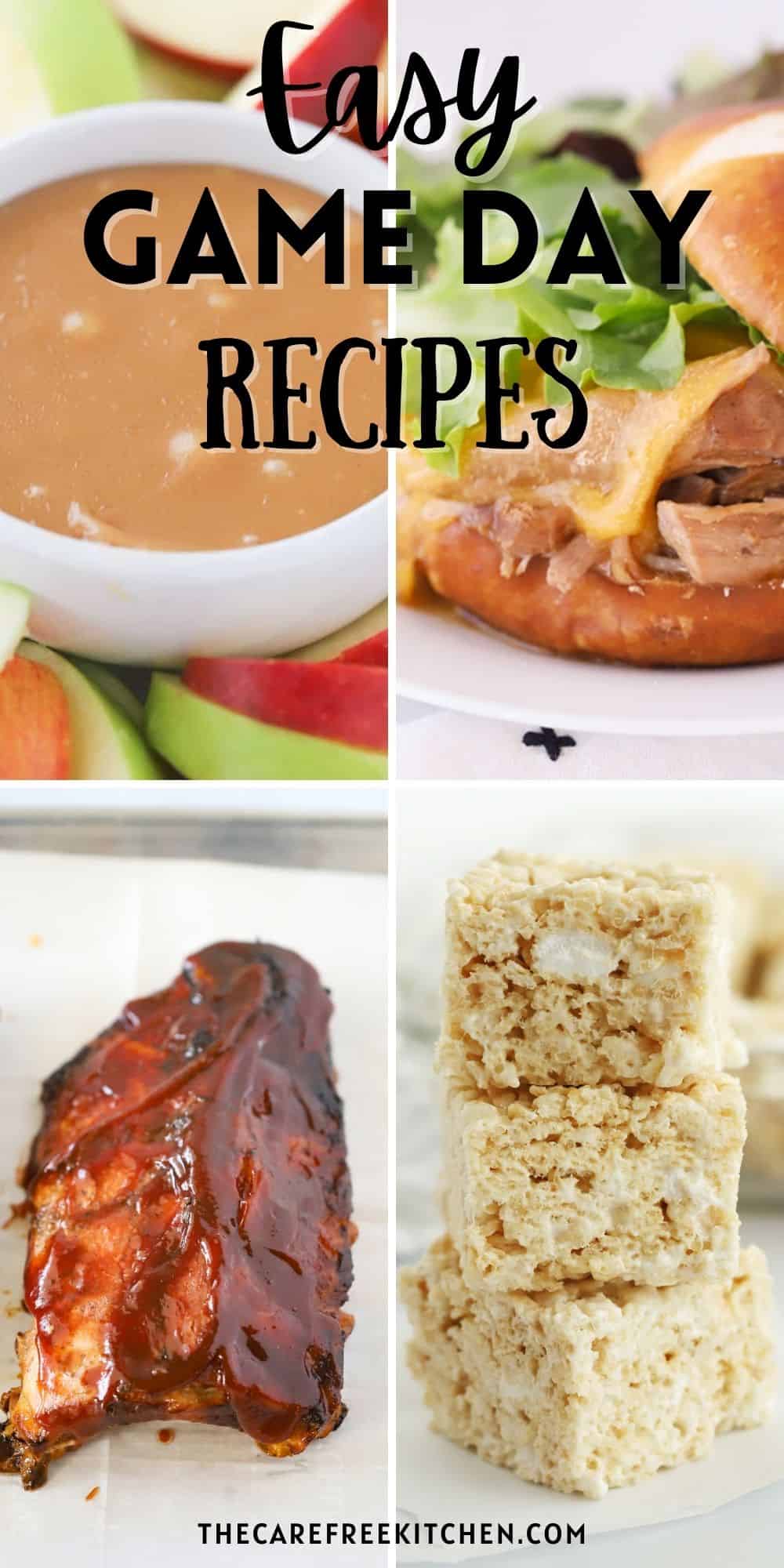 Best Game Day Menu Ideas - The Carefree Kitchen