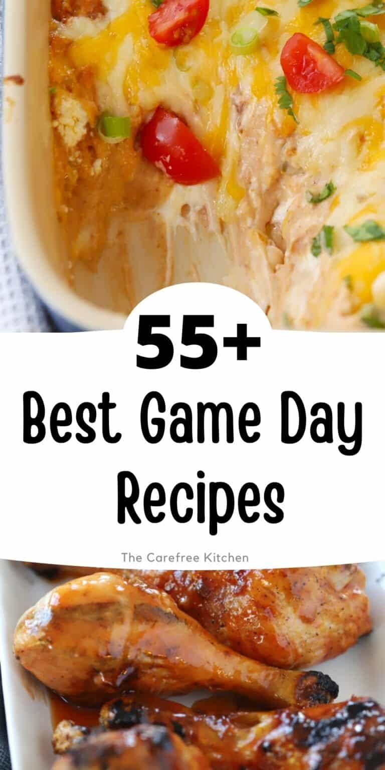 Best Game Day Menu Ideas - The Carefree Kitchen