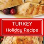 herb roasted turkey, thanksgiving turkey recipe