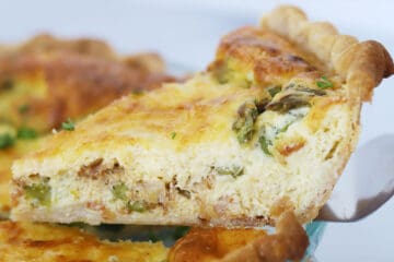 Bacon And Asparagus Quiche Recipe - The Carefree Kitchen