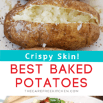 Best Steakhouse Baked Potatoes - The Carefree Kitchen