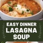 easy lasagna soup recipes