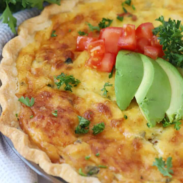 Best Vegetable Quiche Recipe - The Carefree Kitchen