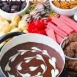 recipe for chocolate fondue