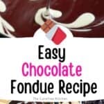 chocolate fondue recipe