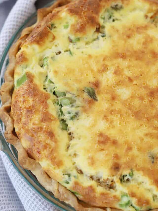 Bacon And Asparagus Quiche Story
