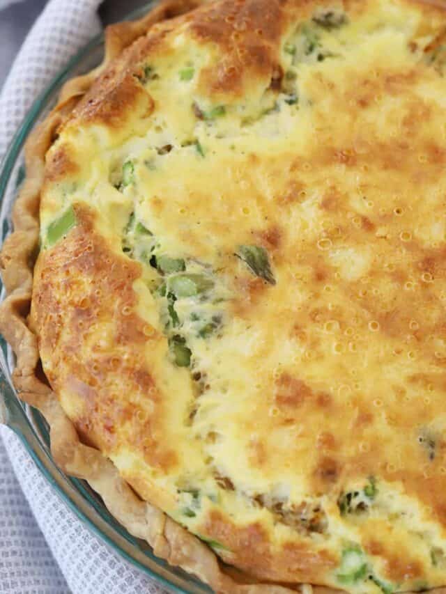 Bacon And Asparagus Quiche Story The Carefree Kitchen