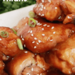 pinterest pin for honey soy chicken thighs