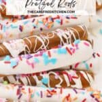 how to make the perfect chocolate caramel pretzel rods for a fun treat