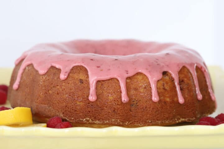 Lemon Raspberry Bundt Cake The Carefree Kitchen