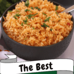 homemade Mexican rice, restaurant style rice
