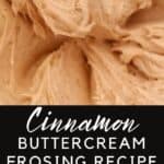 cinnamon buttercream
