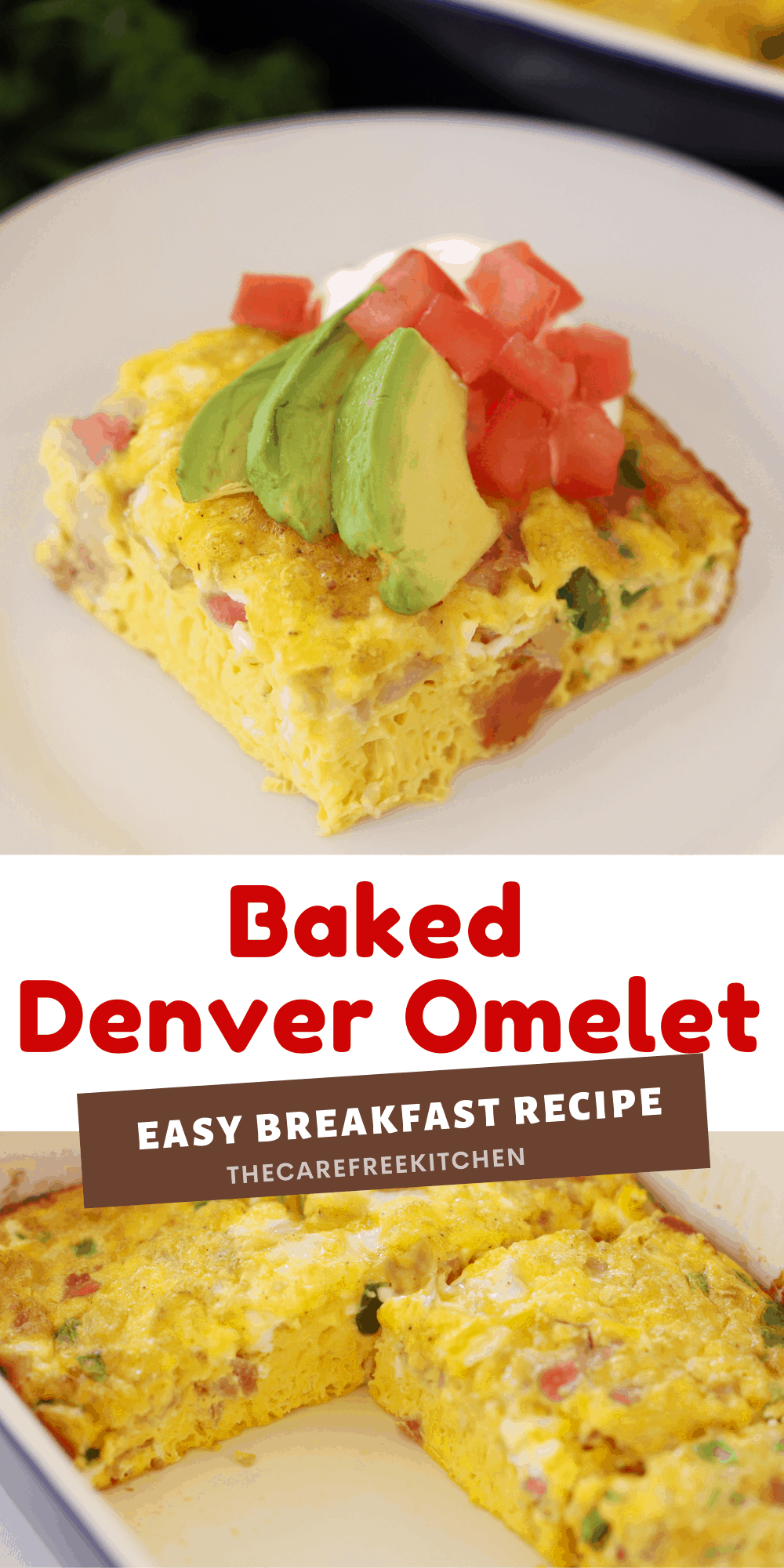 Baked Denver Omelet casserole recipe