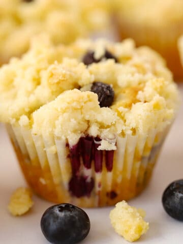 lemon blueberry muffins, easy breakfast muffins