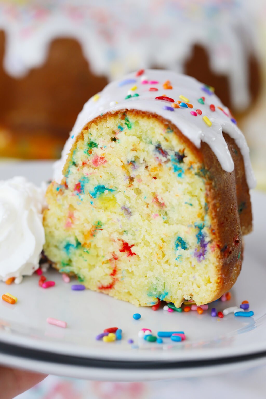 Funfetti Birthday Bundt Cake The Carefree Kitchen