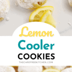 easy lemon cooler cookies, easy summer cookies