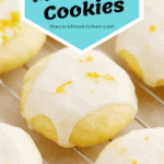 homemade lemon meltaway cookies