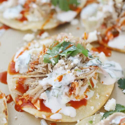 slow cooker pork carnitas tacos recipe