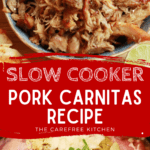 slow cooker pork carnitas recipe