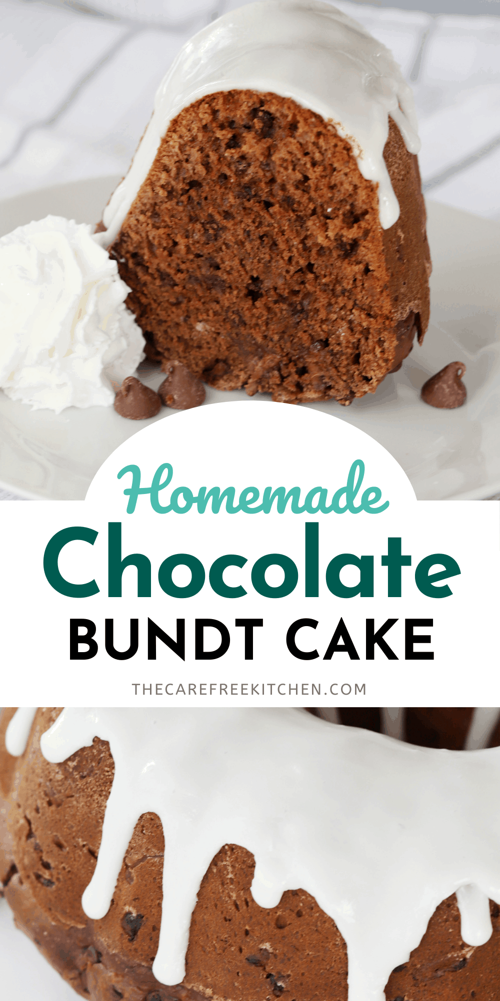 recipe for Chocolate Bundt Cake with bundt cake icing. 