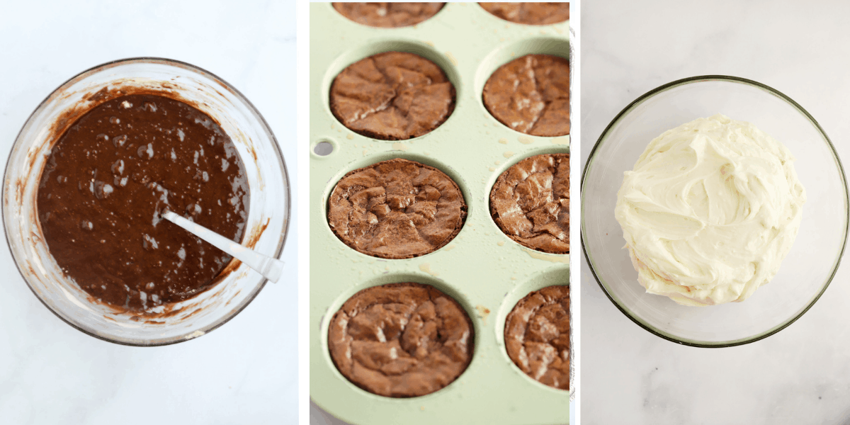 Brownie Bites {Cream Cheese Frosting} The Carefree Kitchen
