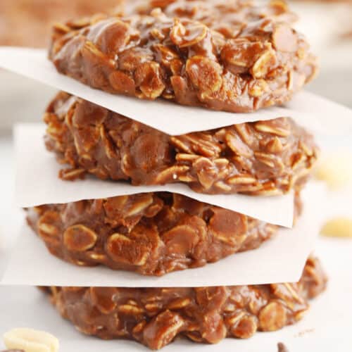 peanut butter chocolate no bake cookies