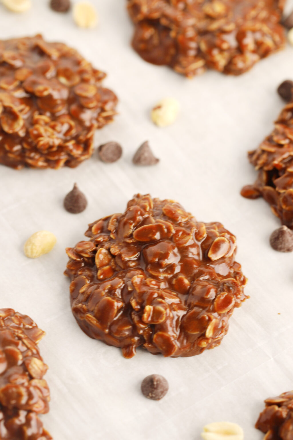 Chocolate Peanut Butter No Bake Cookies Recipe - The Carefree Kitchen