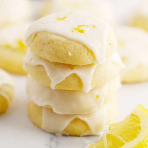 Lemon Meltaway Cookies - The Carefree Kitchen