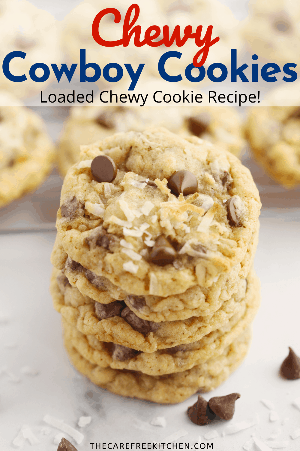 Chocolate Chip Cowboy Cookies The Carefree Kitchen   Cowboy Cookie Pin A 