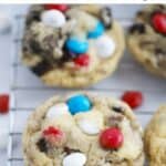 cookies and cream M & M cookies