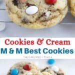 M&M Cookies Recipe, cookies and cream oreo cookies