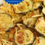 roasted zucchini with parmesan